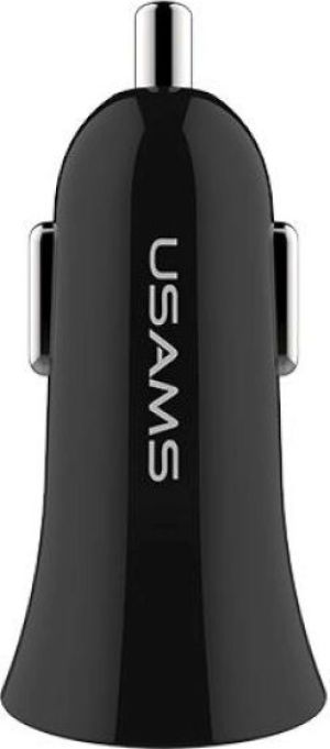 Ładowarka Usams USAMS Ład. sam. 1xUSB 1,2A Trumpet czarny/black CC36GC01 3