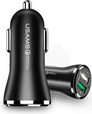 Ładowarka Usams 2x USB-A 4.8 A  (24C28C01) 2