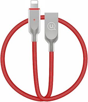 Kabel USB Usams USB-A - Lightning 1.9 m Czerwony (IPYSUSB203) 2