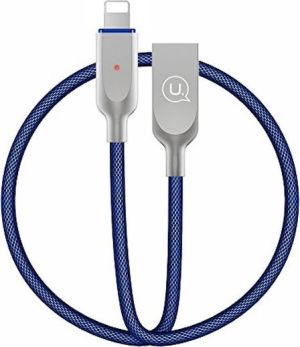 Kabel USB Usams USB-A - Lightning 1.9 m Niebieski (IPYSUSB202) 2
