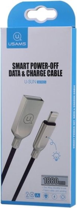 Kabel USB Usams USB-A - Lightning 1.9 m Niebieski (IPYSUSB202) 4