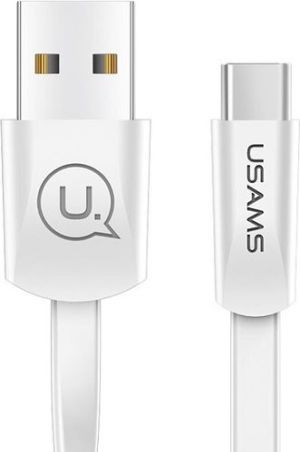 Kabel USB Usams USB-A - USB-C 1.2 m Biały (SJ200TC02) 1