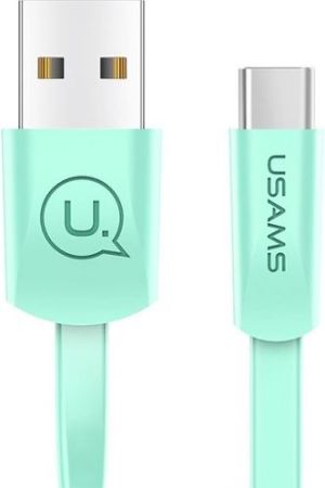Kabel USB Usams USB-A - USB-C 1.2 m Zielony (SJ200TC03) 1
