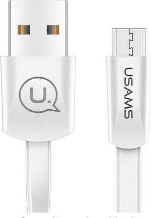 Kabel USB Usams USB-A - microUSB 1.2 m Biały (SJ201MIC02) 1