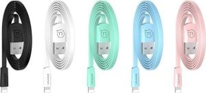 Kabel USB Usams USB-A - Lightning 1.2 m Biały (SJ199IP02) 1