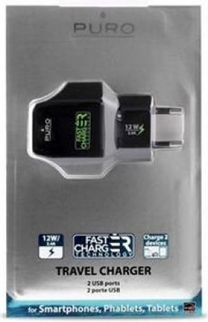 Ładowarka Puro Travel 2x USB-A 2.4 A (33494-uniw) 4