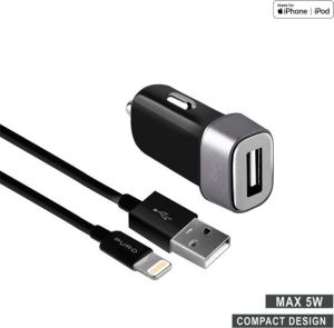 Ładowarka Puro Mini 1x USB-A 1 A  (MCHUSBAPLTCBLK) 2