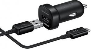 Ładowarka sam. bulk + USB-C czarny/black 2A fast charge (EP-LN930CB) 1