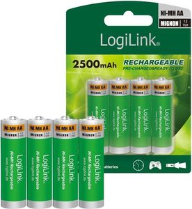 LogiLink Akumulator AA / R6 2500mAh 4 szt. 1