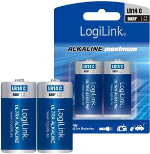 LogiLink Bateria Ultra Power C / R14 2 szt. 1