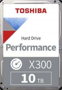 Dysk Toshiba X300 Performance 10TB 3.5" SATA III (HDWR11AUZSVA) 1