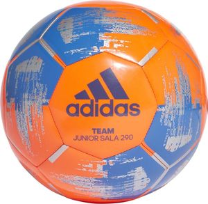 Adidas Piłka Nożna Team JS290 niebiesko-pomarańczowa r. 5 (CZ9572) 1