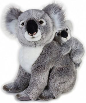 Dante Pluszak National Geographic Koala z dzieckiem szary 37 cm (003-70761) 1