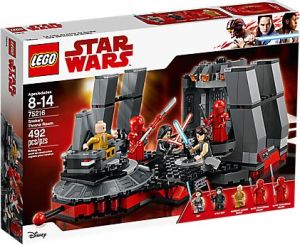 LEGO Star Wars Sala Tronowa Snokea (75216) 1