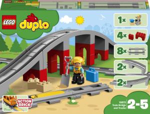 LEGO Duplo Tory Kolejowe i wiadukt (10872) 1