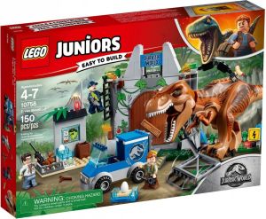 LEGO Juniors Jurassic World T. rex na wolności (10758) 1