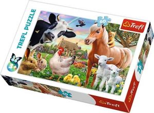 Trefl Puzzle, 60 elementów - Wesoła farma (GXP-645414) 1