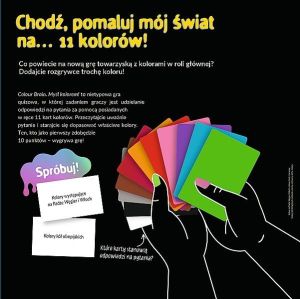 Trefl Gra planszowa Colour Brain. Myśl Kolorem! (01668) 2