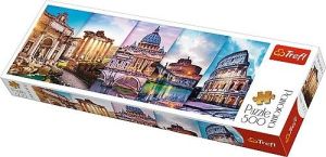 Trefl Puzzle, 500 elementów. Panorama - Podróż do Włoch (GXP-645441) 1