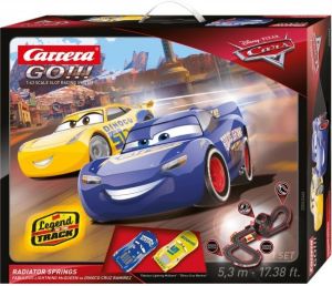 Carrera GO! Tor wyścigowy Disney/Pixar Cars 3 - Chłodnica Górska (62446) 1