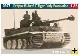 Italeri Model plastikowy Panzerkampfwagen VI Ausf. E Tiger wczesna produkcja 1