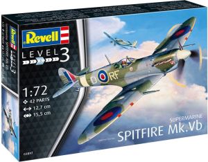 Revell Model plastikowy - Myśliwiec Spitfire MK.VB (GXP-639523) 1