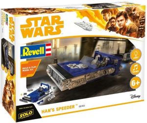 Revell Model plastikowy - Star Wars Hans Speeder. Build&Play (GXP-639531) 1