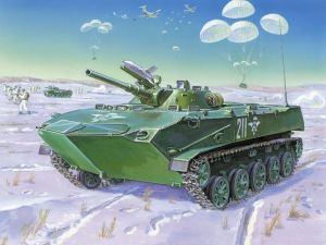 Zvezda Model plastikowy - Sowiecki pojazd bojowy BMD-1 (GXP-636662) 1