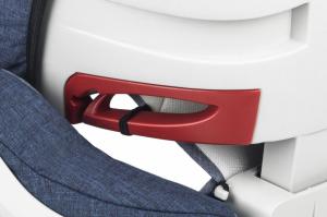 Fotelik samochodowy KinderKraft Fotelik Expander Isofix 15-36kg Granatowy 3