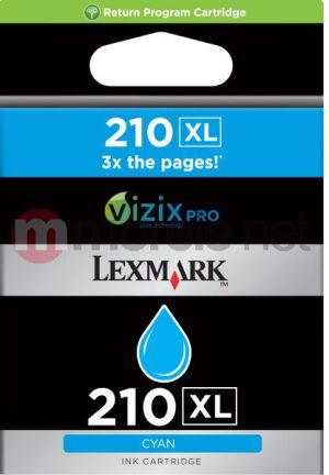 Tusz Lexmark tusz 14L0175E nr 210XL (cyan) 1