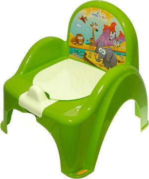Tega Baby Nocnik krzesełko z pozytywką Safari - zielony (PO-041-125) 1