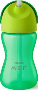 Avent Kubek ze słomką zielony 300ml (SCF798/01) 2
