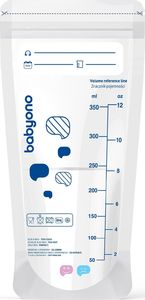 BabyOno Woreczki Natural Nursing białe 20x350ml 2