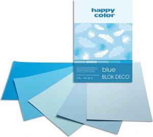 Happy Color Blok techniczny A5 20k niebieski 1