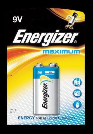 Energizer Bateria 9V Block 1 szt. 1