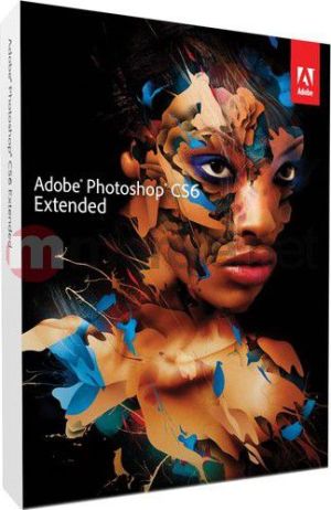 Adobe Photoshop CS6 Extended PL WIN UPG z Adobe Photoshop oraz Photoshop Extended CS3, CS4, CS5 (65170101) 1