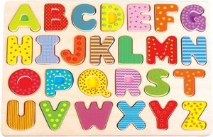 Lelin Puzzle Układanka Alfabet - Duże Litery 1