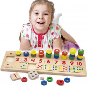 Viga Układanka Edukacyjna Do Nauki Liczenia 2