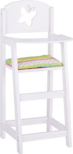 Susibelle Drewniane krzesło dla lalek wysokie 1