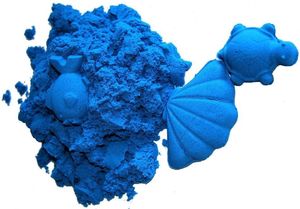 Nefere Niebieski piasek kinetyczny ColorSand - 1 kg 1