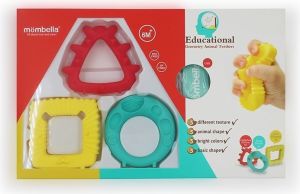 Mombella Mombella Gryzaki Geometryczne Zwierzątka 5