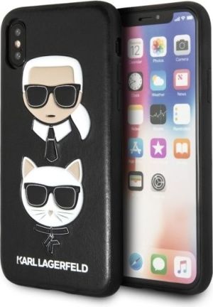 Karl Lagerfeld Karl & Choupette do iPhone X czarny 1