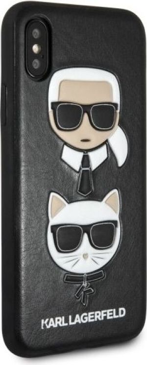 Karl Lagerfeld Karl & Choupette do iPhone X czarny 5