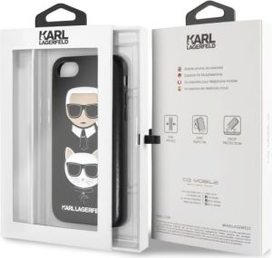 Karl Lagerfeld Karl & Choupette do iPhone 7 Plus /8 Plus Czarny 2