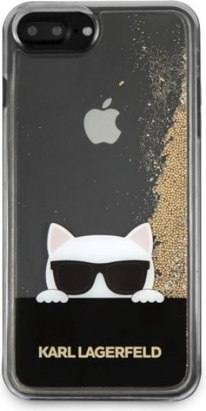 Karl Lagerfeld Choupette Sunglass Glitter do iPhone 7/8 Plus Złoty 4