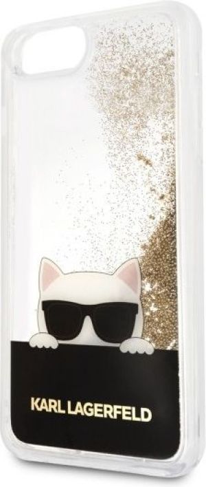Karl Lagerfeld Choupette Sunglass Glitter do iPhone 7/8 Plus Złoty 6