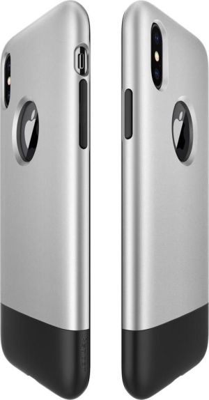 Spigen Nakładka Classic One do Apple iPhone X/XS srebrna 4