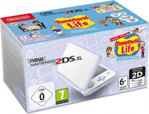 Nintendo New 2DS XL biało-fioletowa + Tomodachi 1