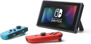 Nintendo Switch Neon + Super Mario Odyssey + Splatoon 2 2