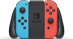 Nintendo Switch Neon + Super Mario Odyssey + Splatoon 2 4